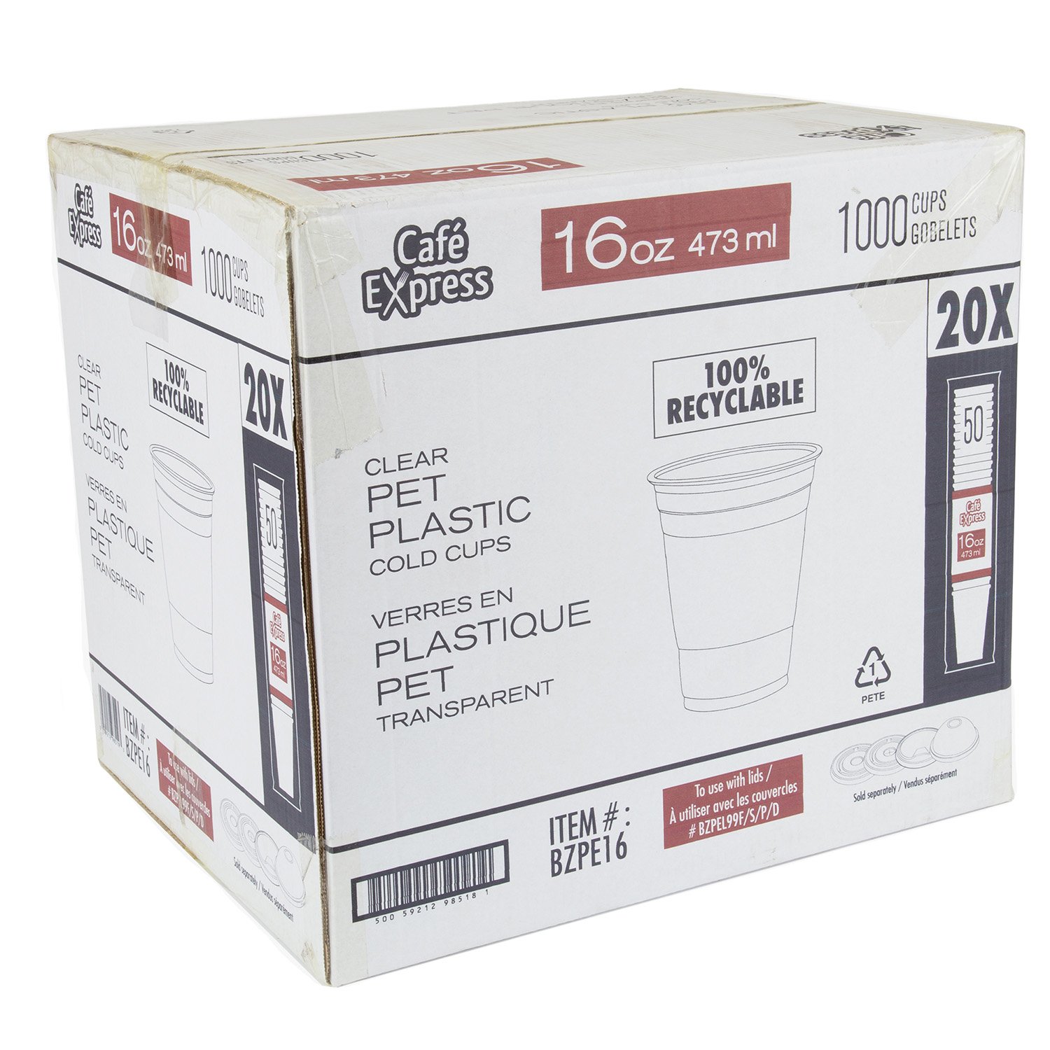 PET Plastic Glass 16 oz x50-tertiary-image