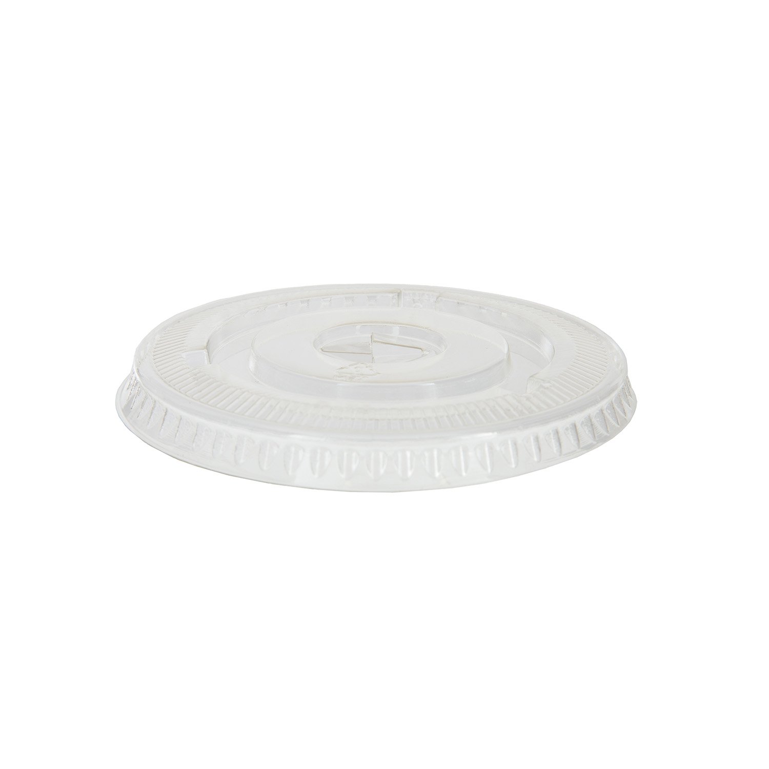 PET Plastic Lid with Slot 7-9 oz x50