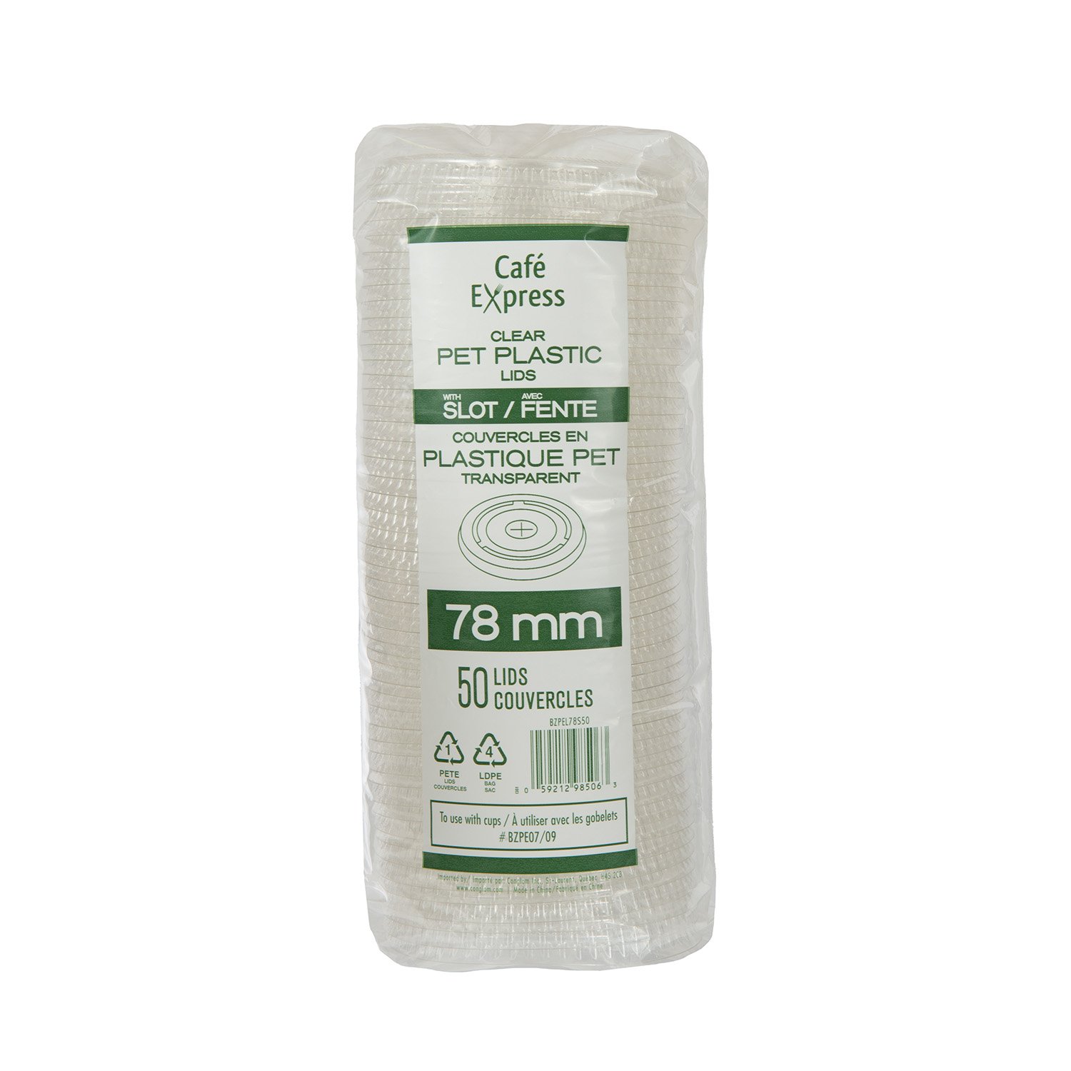 PET Plastic Lid with Slot 7-9 oz x50-tertiary-image