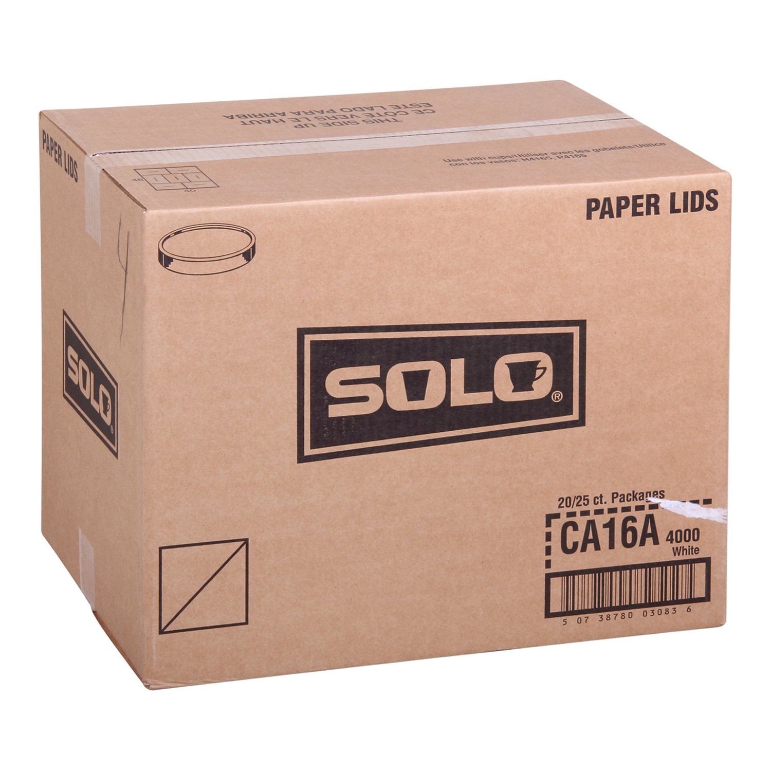 Bowl White Event Paper Lid 8-12-16 oz-secondary-image