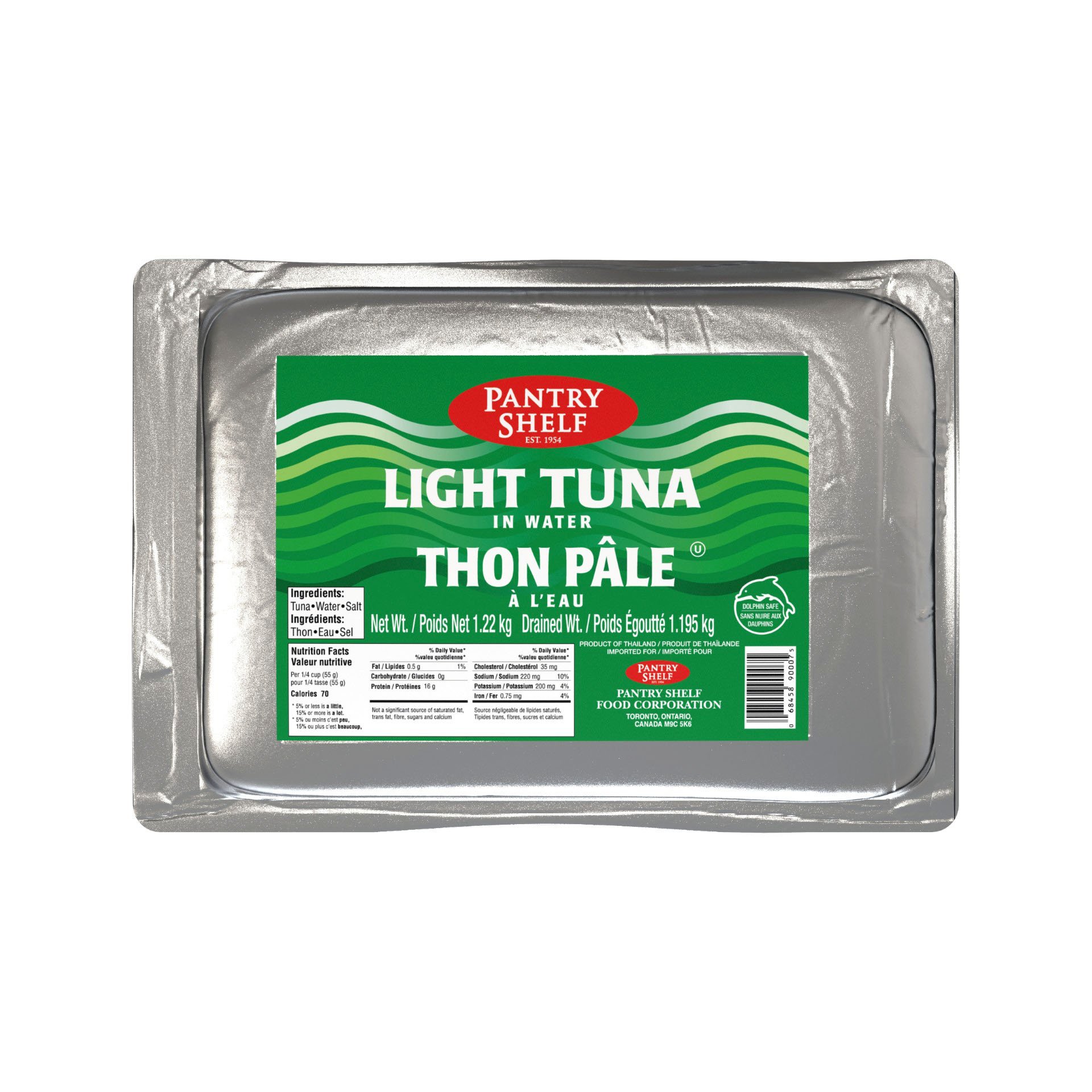 Light Tuna Pieces Bag 1.22 kg