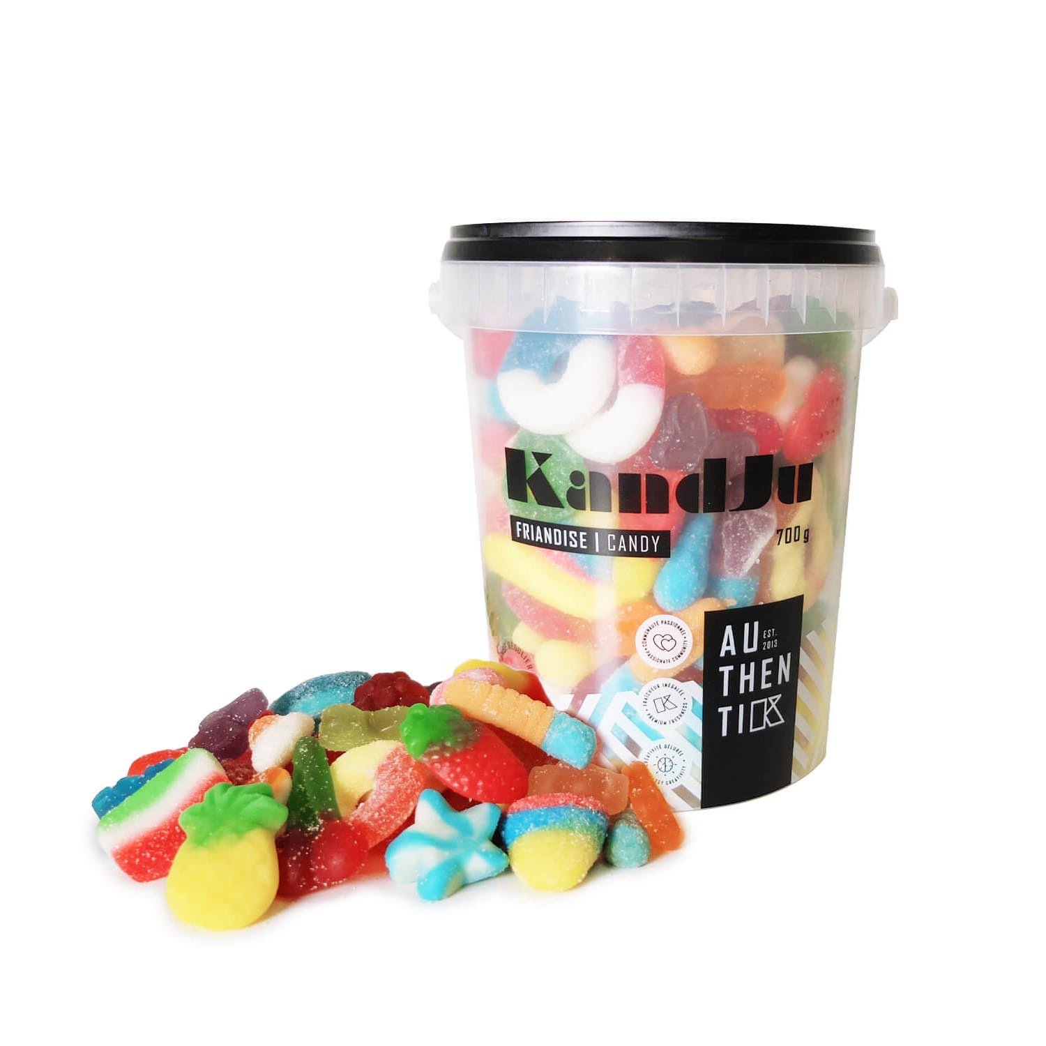 Regular Mixed Candies Bucket 700 g