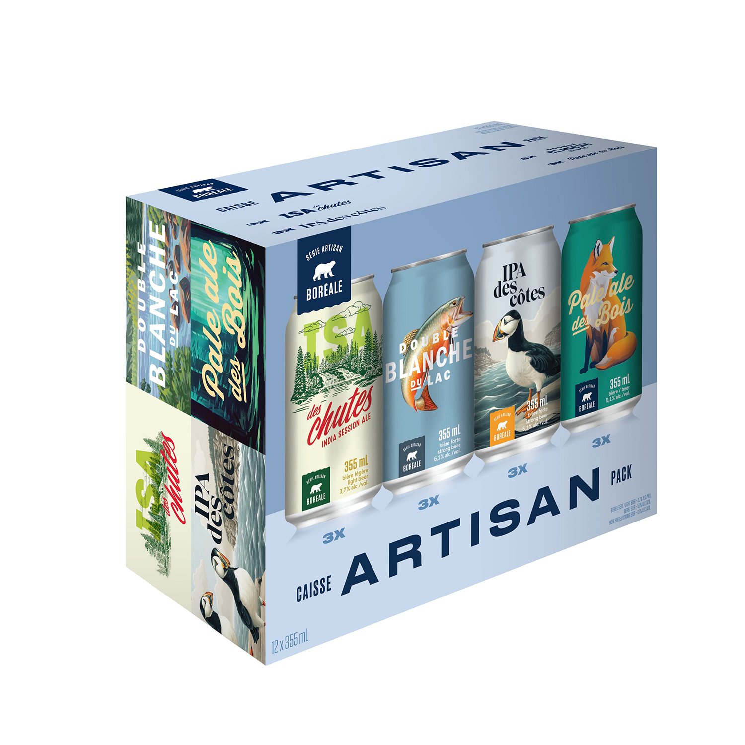 Artisan Beer Share Pack 355 ml x12