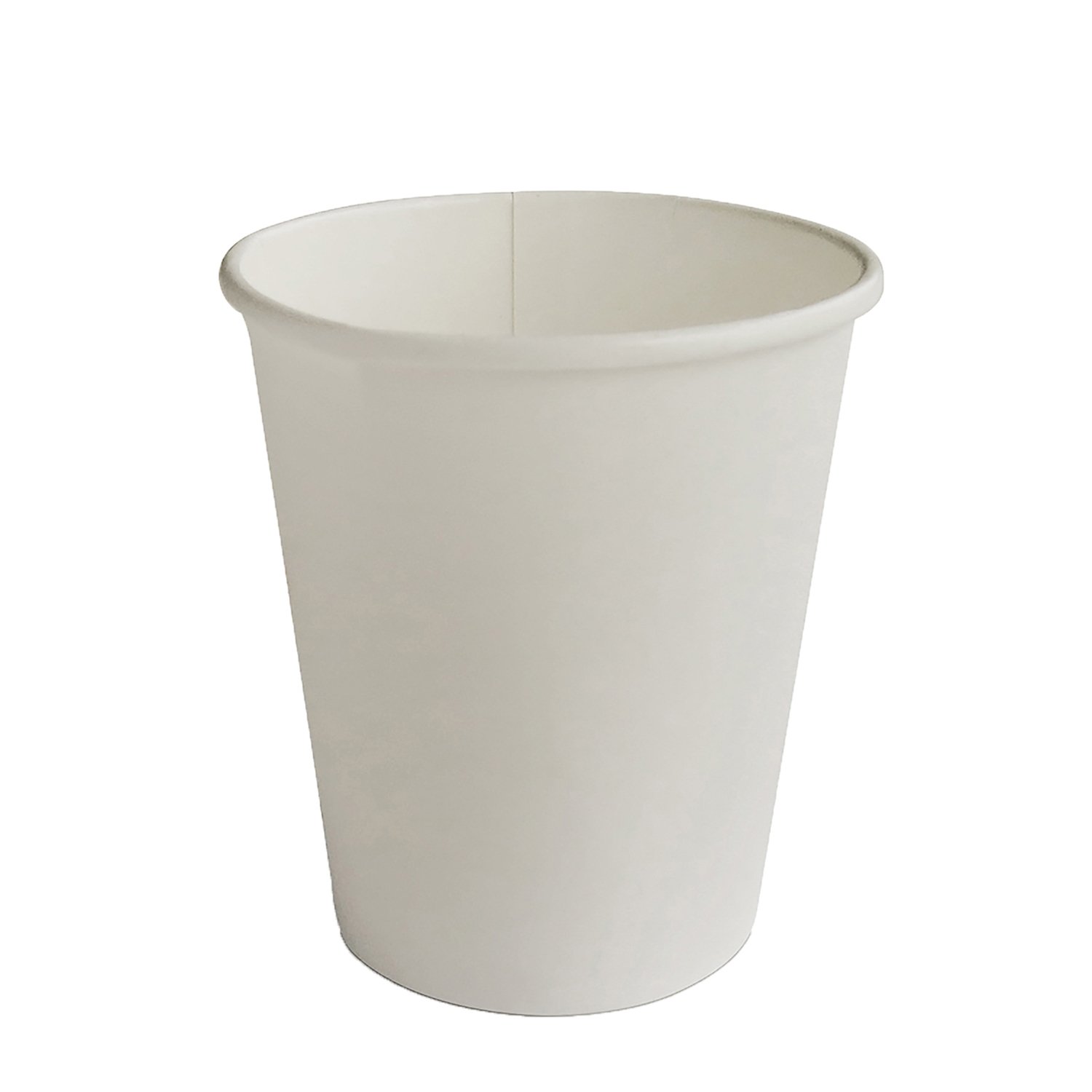 Simple Wall Insulated White Hot Paper Cup 4 oz x50