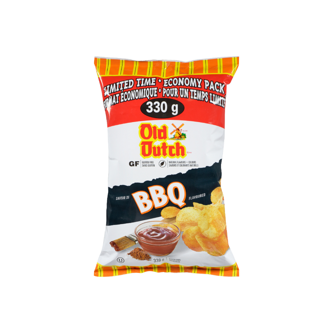 BBQ chips 330g