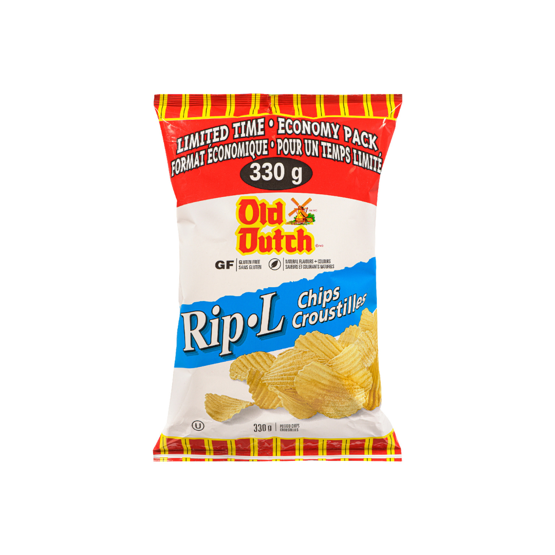 Rip-L Plain Chips 330g