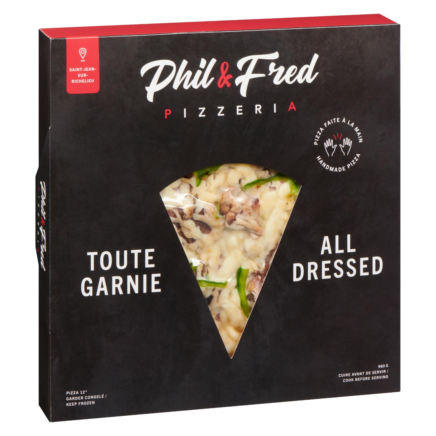 All Dressed Frozen Pizza 980 g