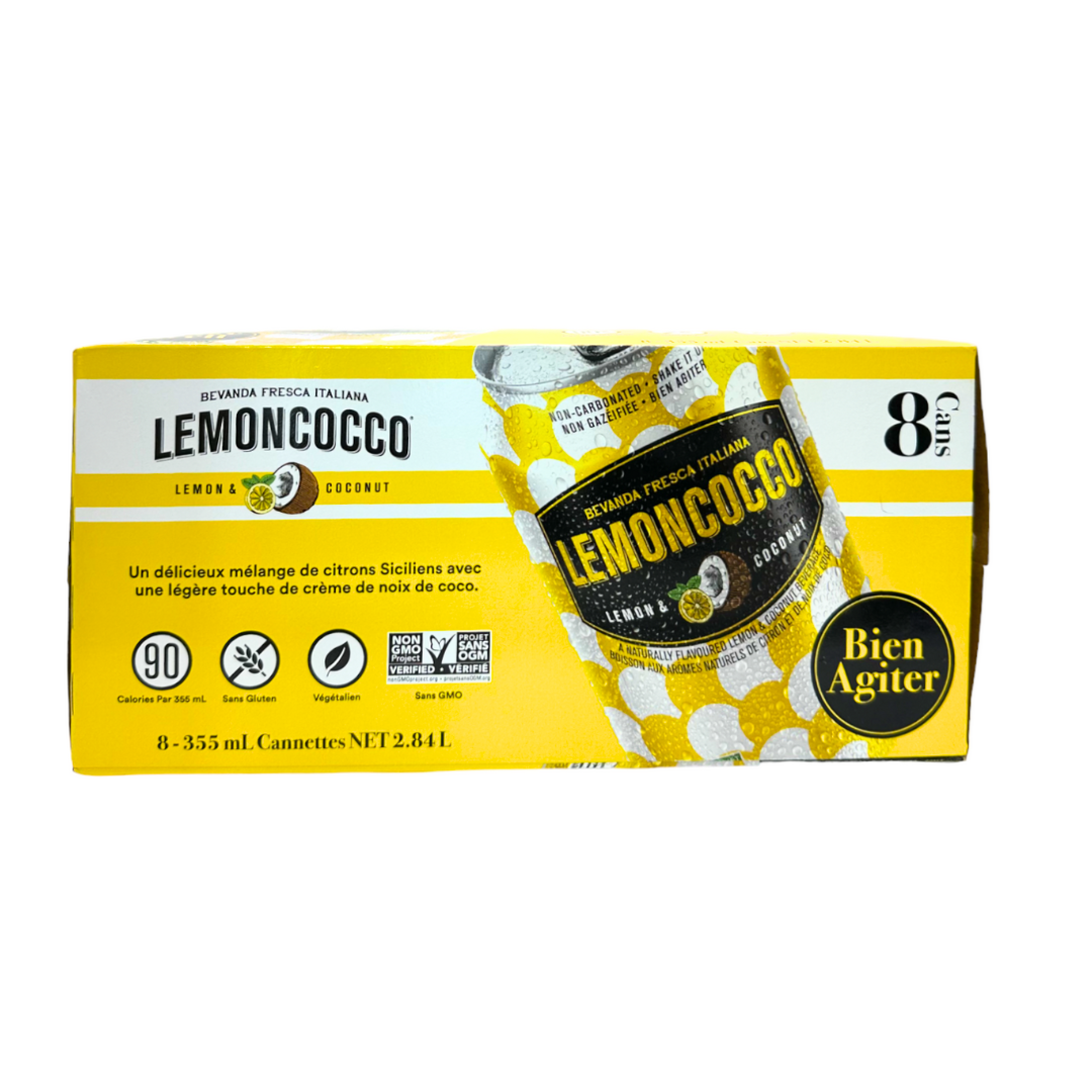 Lemon Coconut Beverage 8 x 355 ml