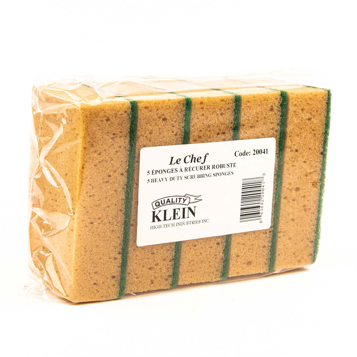 Sponge with Scouring Tab x5