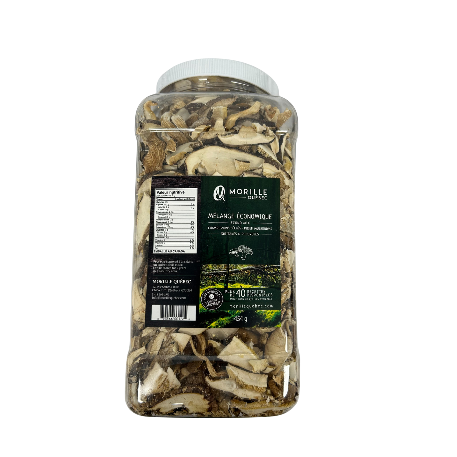 Dried Economic Mushrooms Mix 454 g