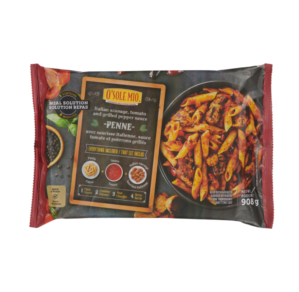 Penne Sausage With Tomato And Grilled Pepper Sauce 908 g