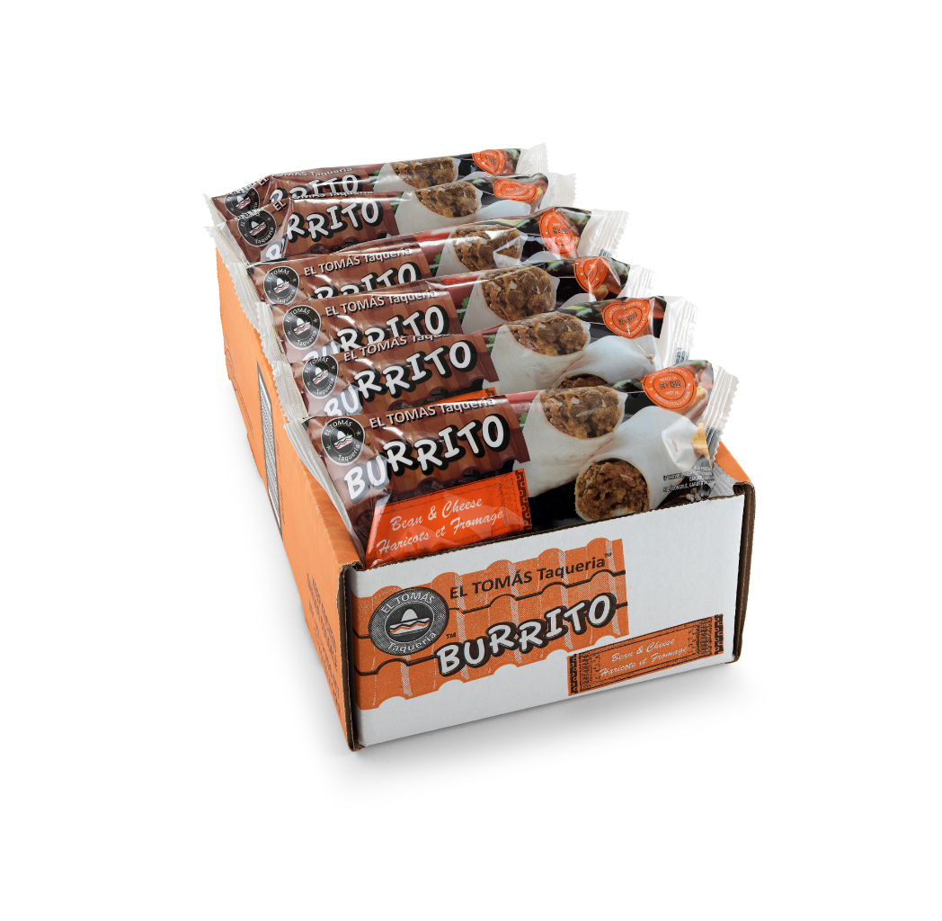 Frozen Cheese And Bean Burritos 12 x 142 g
