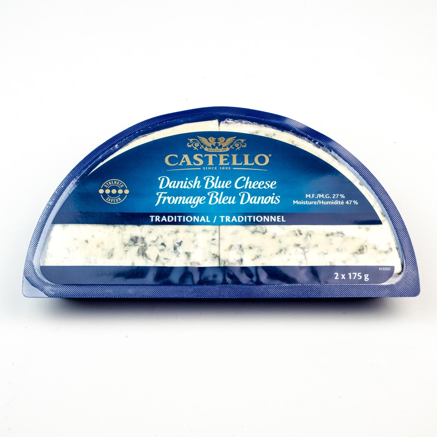 Danish Blue Cheese 175 g x2