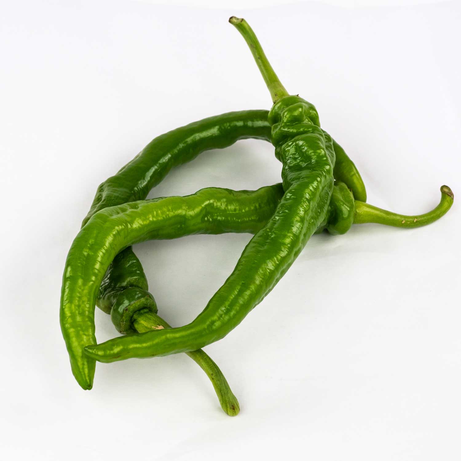 Hot Long Green Peppers