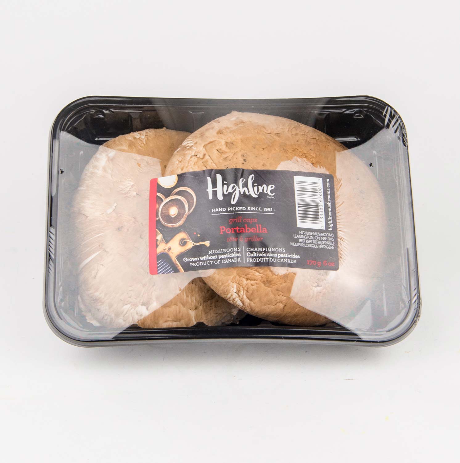 Portebella Mushroom Heads 170 g