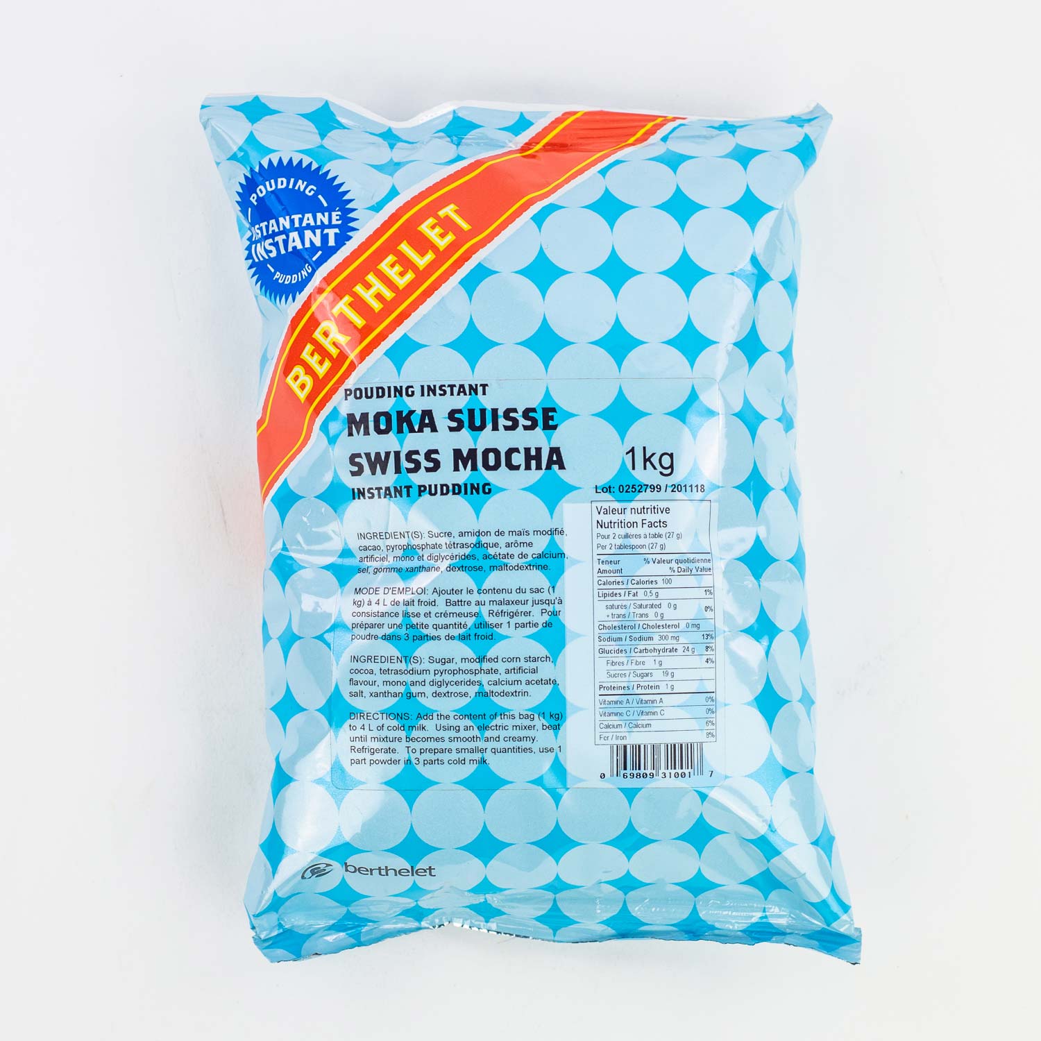 Swiss Mocha Instant Pudding 1 kg