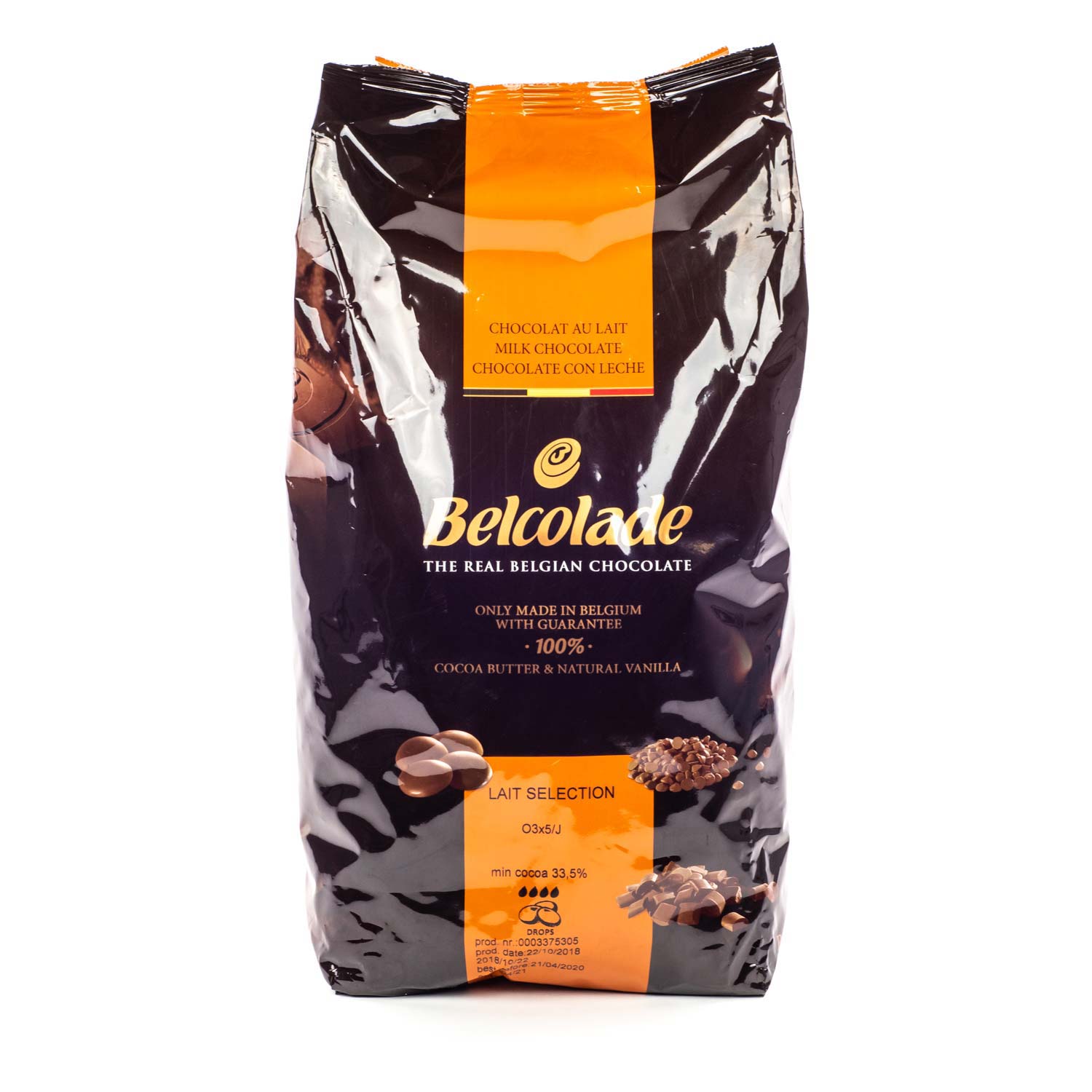 Milk Chocolate 35% Pistole 5 kg