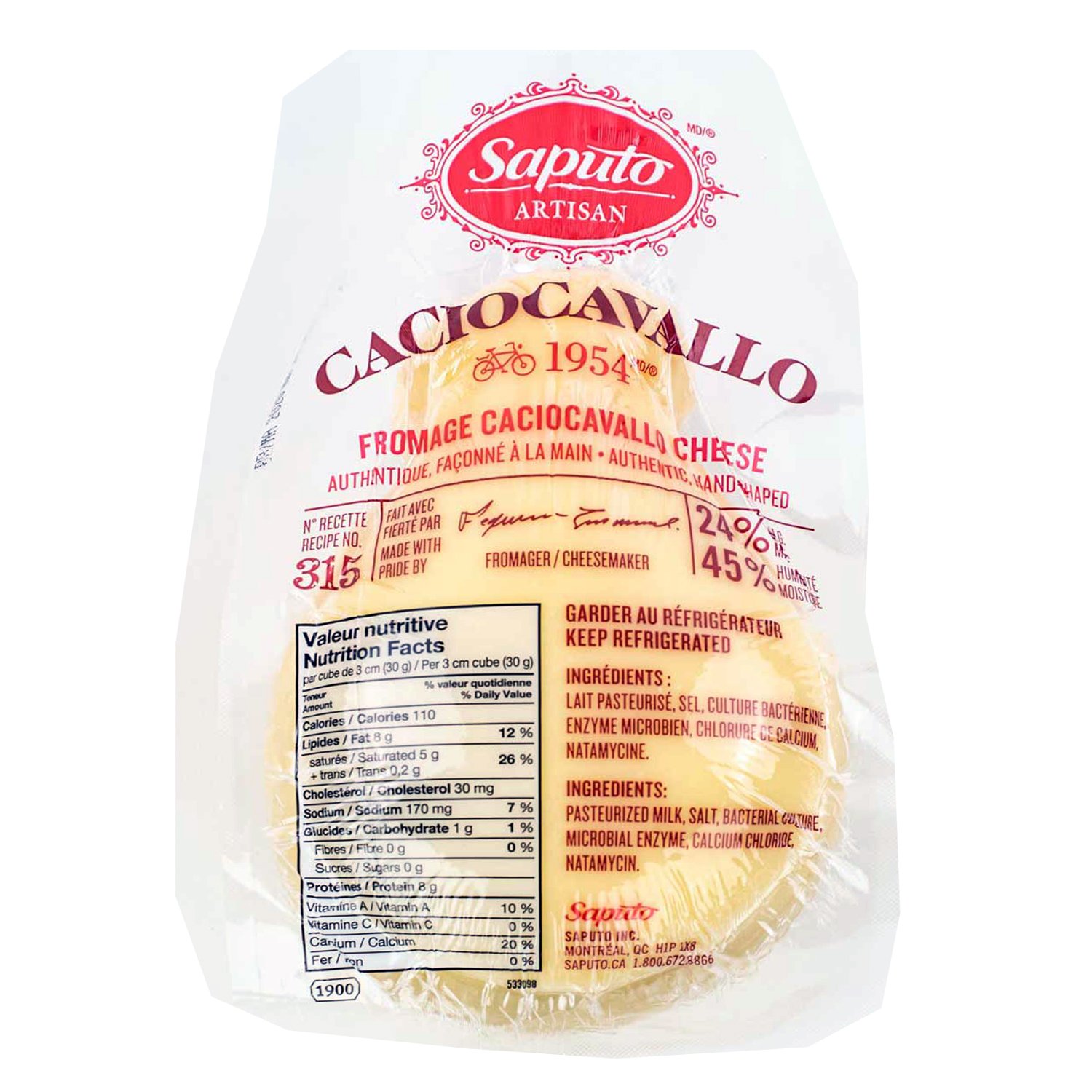Medium Canadian Caciocavallo 1.2 kg
