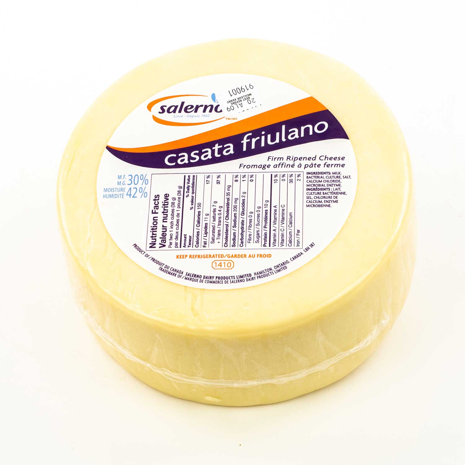 Canadian Friulano Cheese Wheel 2.5 kg