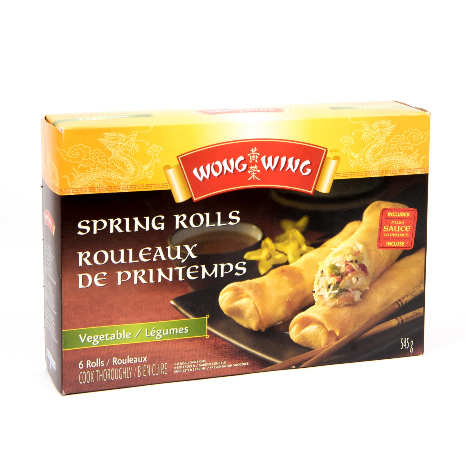 Vegetable Spring Rolls 545 g