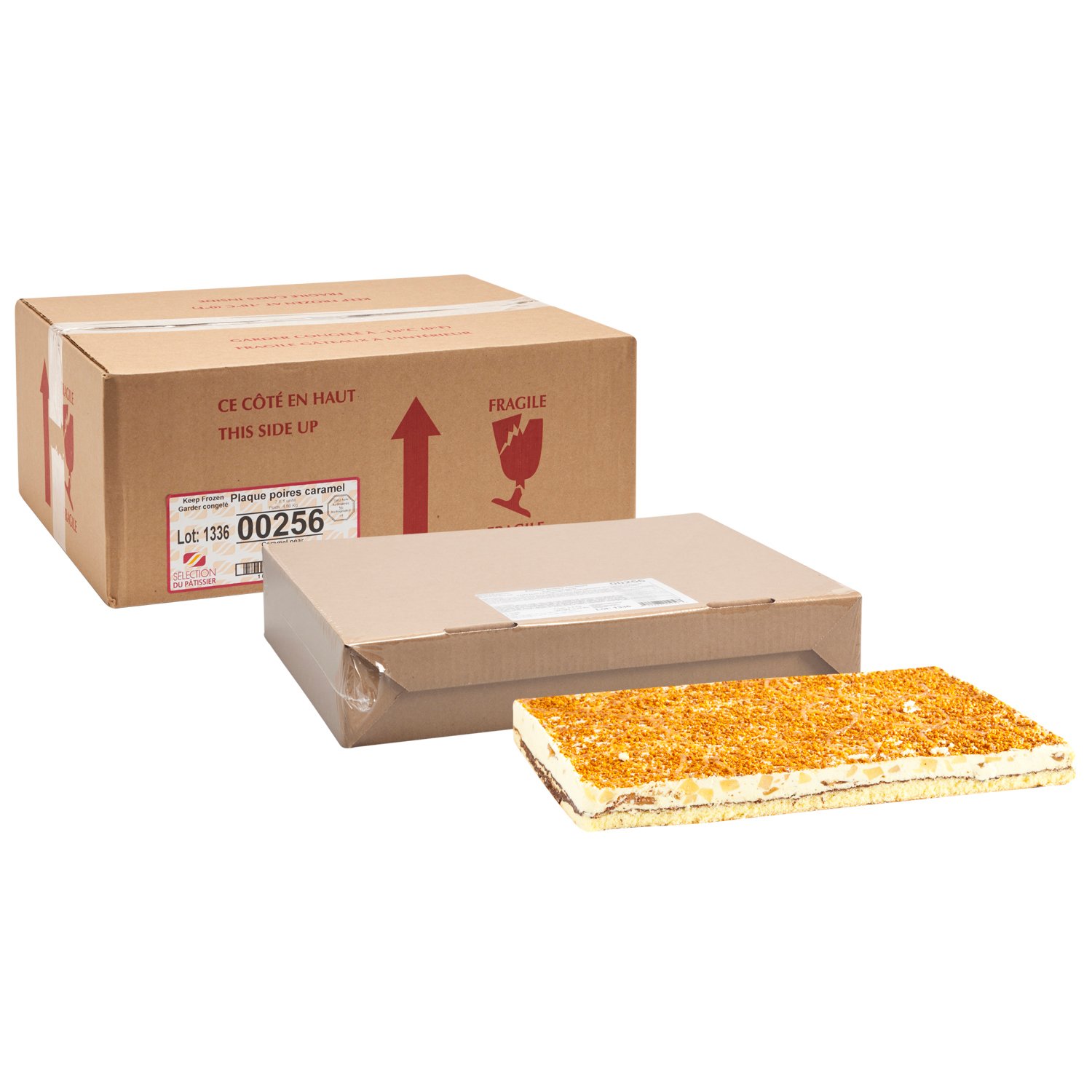 Frozen Pear Caramel Cake 12