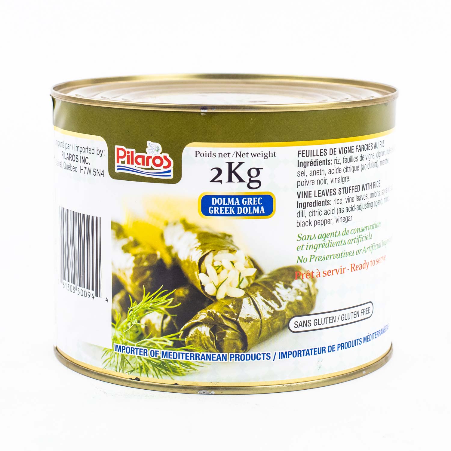 Vine Leaves Stuffed with Rice 2 kg