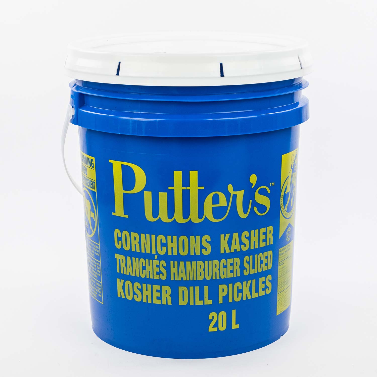 Sliced Kosher Dill Pickles for Burger 20 L