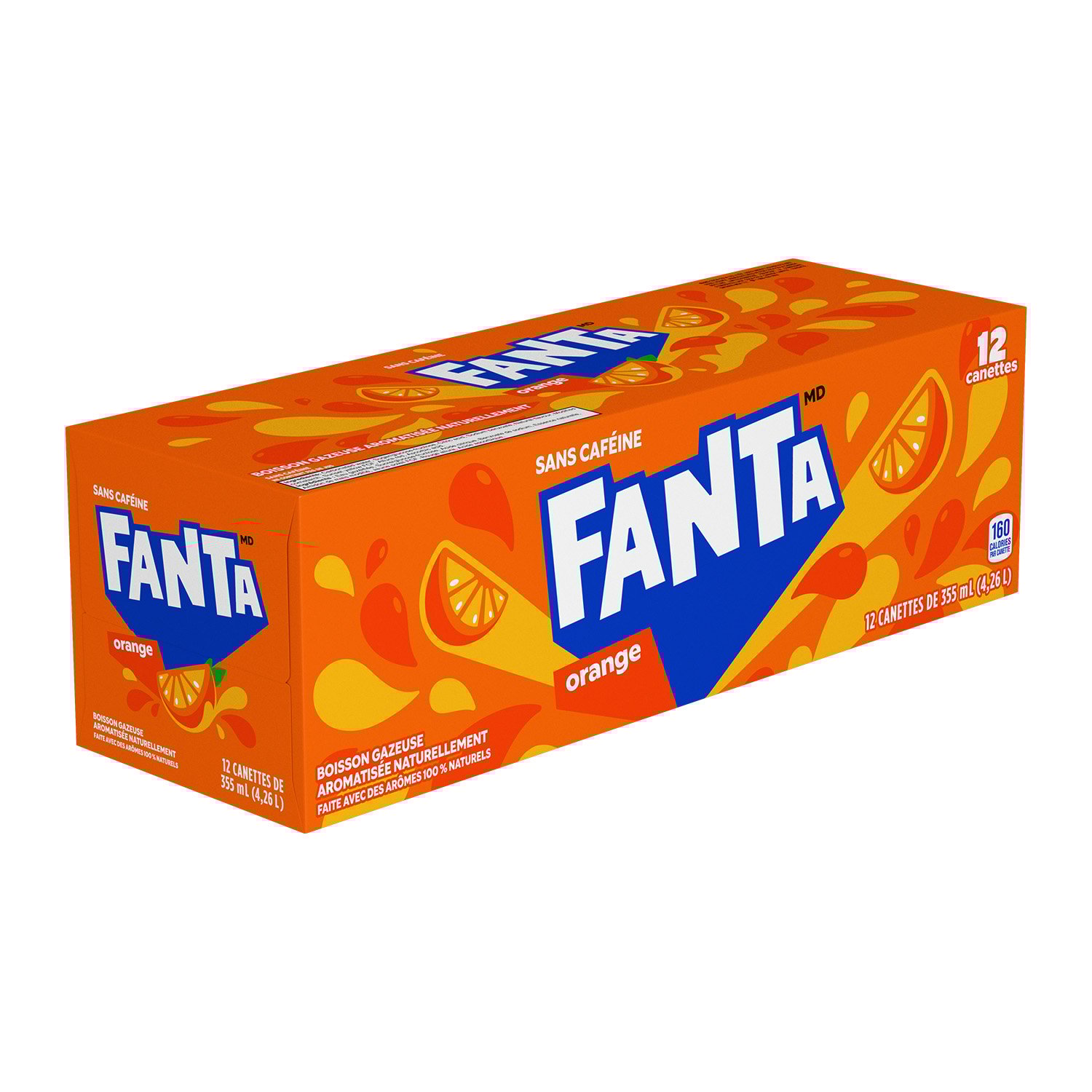 Orange Soft Drink  355 ml x12