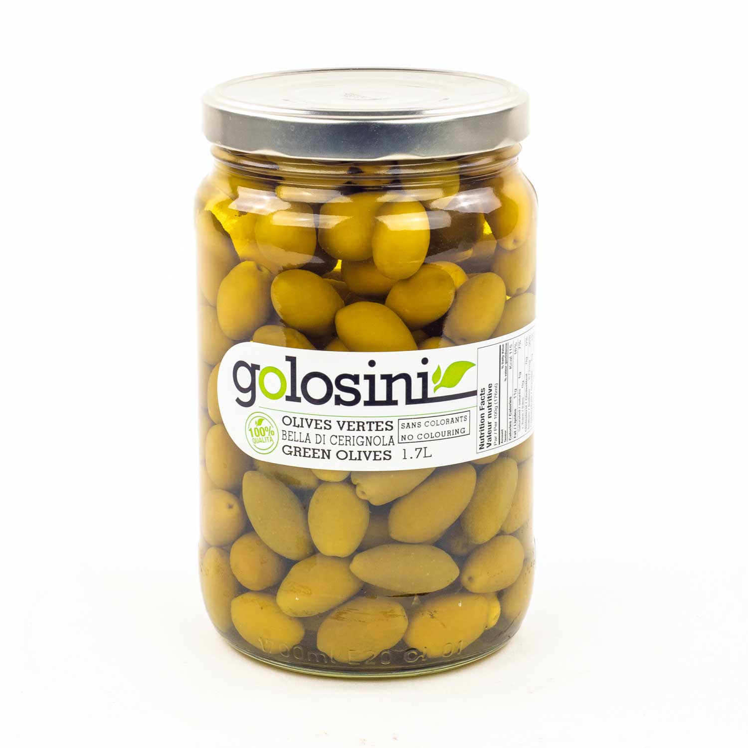 Cerignola Olives 100 / 120 1.7 L