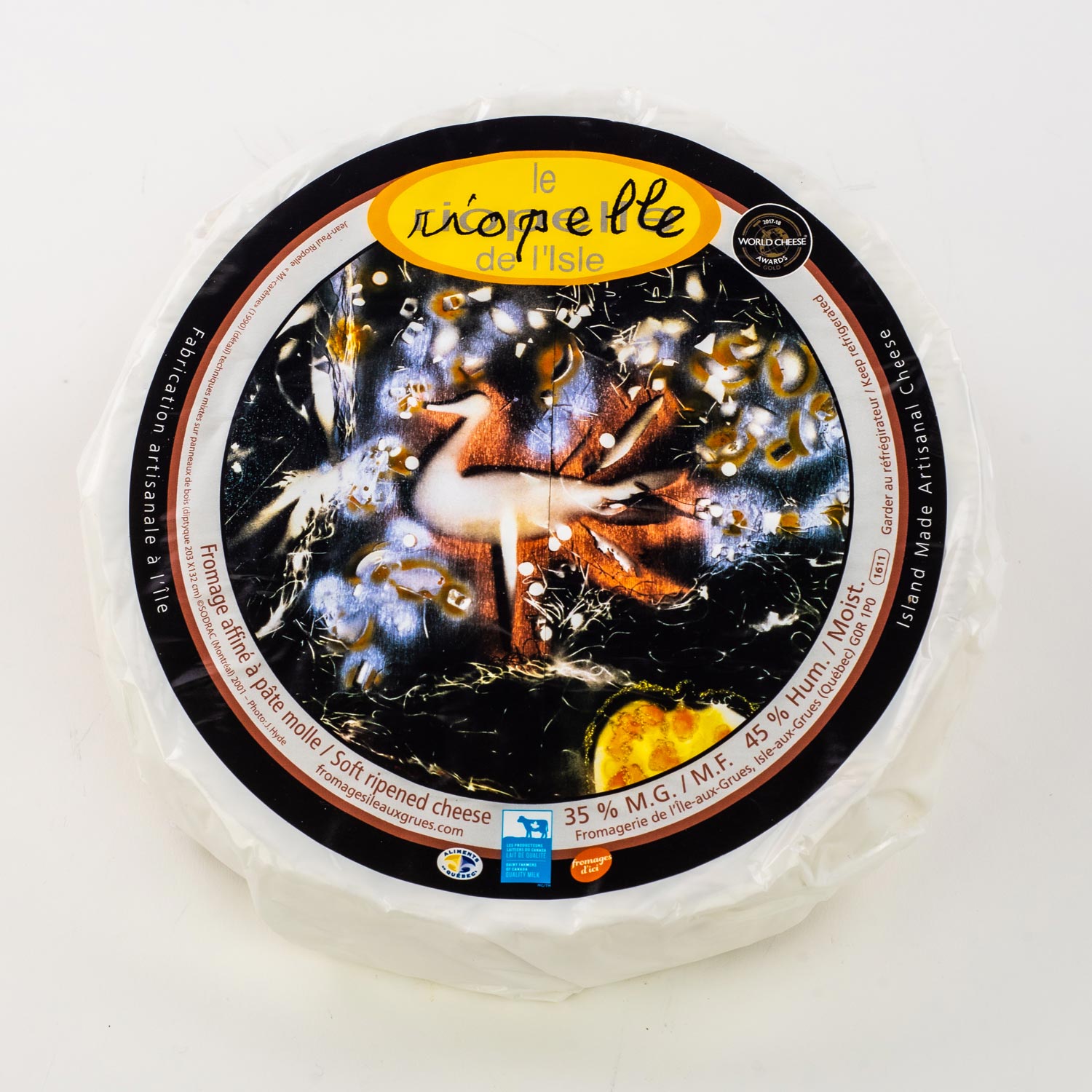 Le Riopelle de l'Isle Cheese Wheel 1.4 kg
