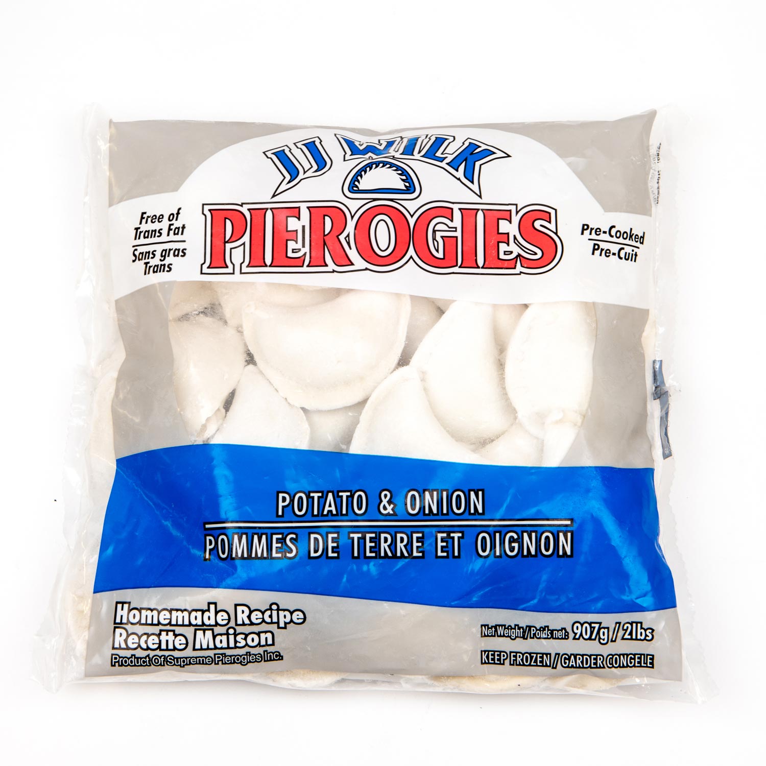 Frozen Onion Pierogies 907 g