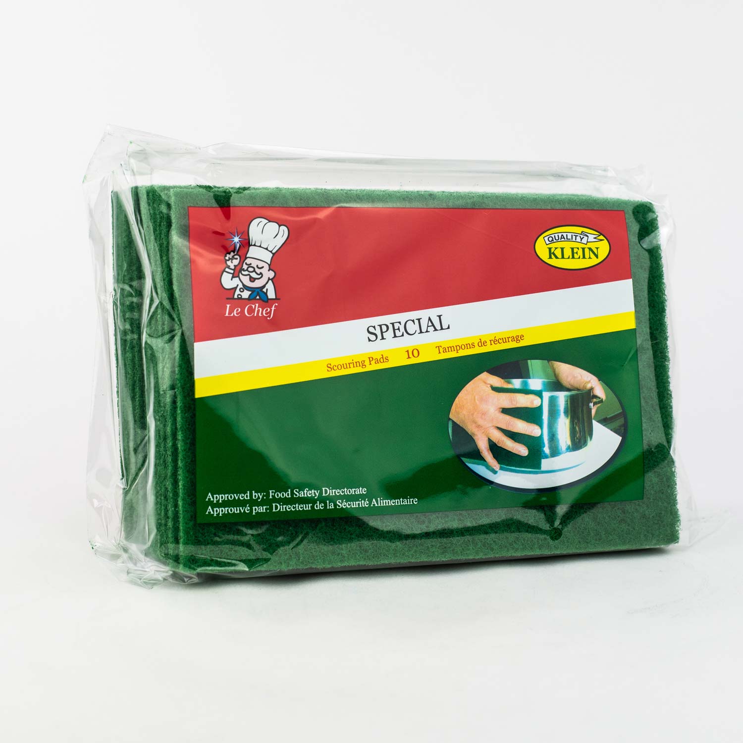 Green Scouring Pad x10