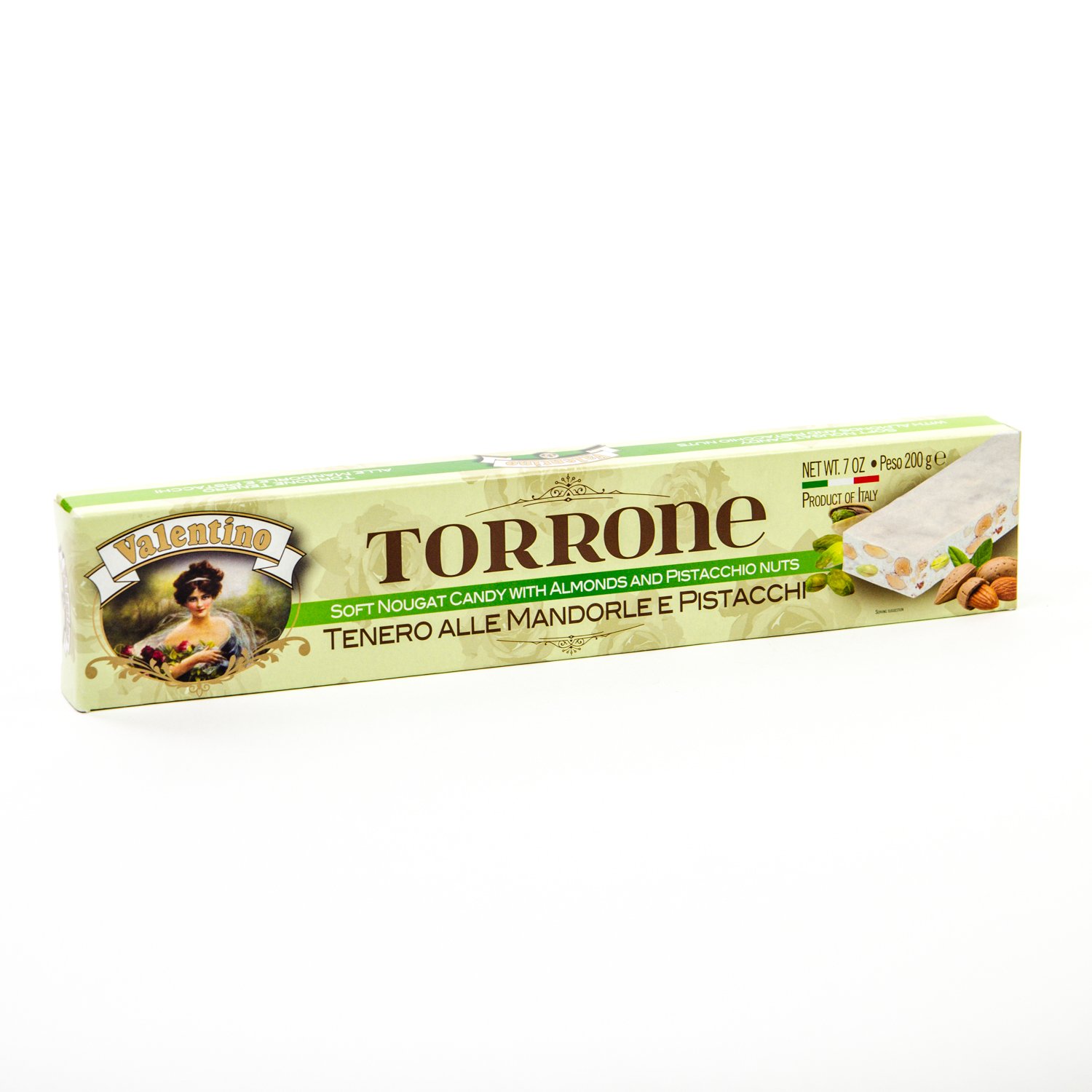 Soft Almond and Pistachio Nougat