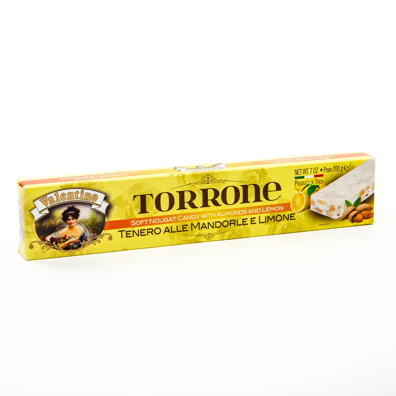 Almond and Lemon Soft Nougat