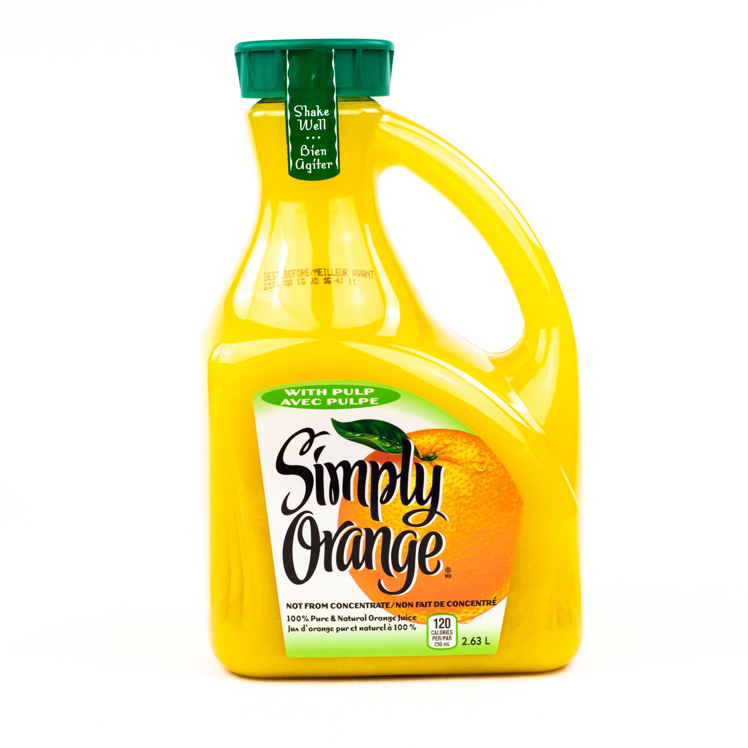 Fresh Orange Juice with Pulp 2.63 L