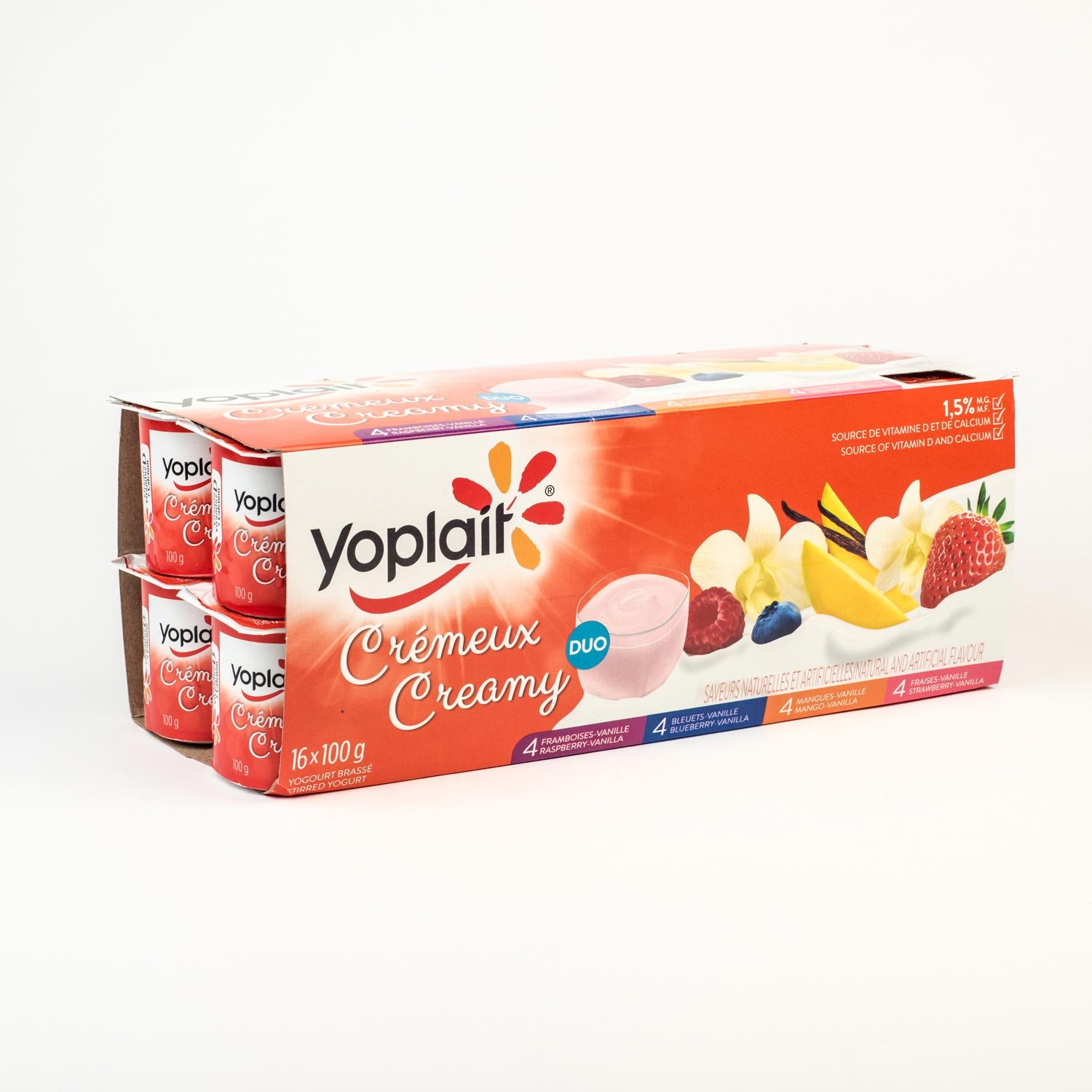 Assorted Duo Creamy Yogurt x16