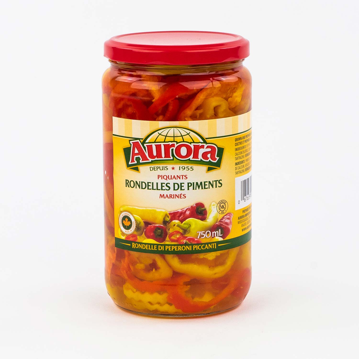 Hot Pepper Rings 750 ml
