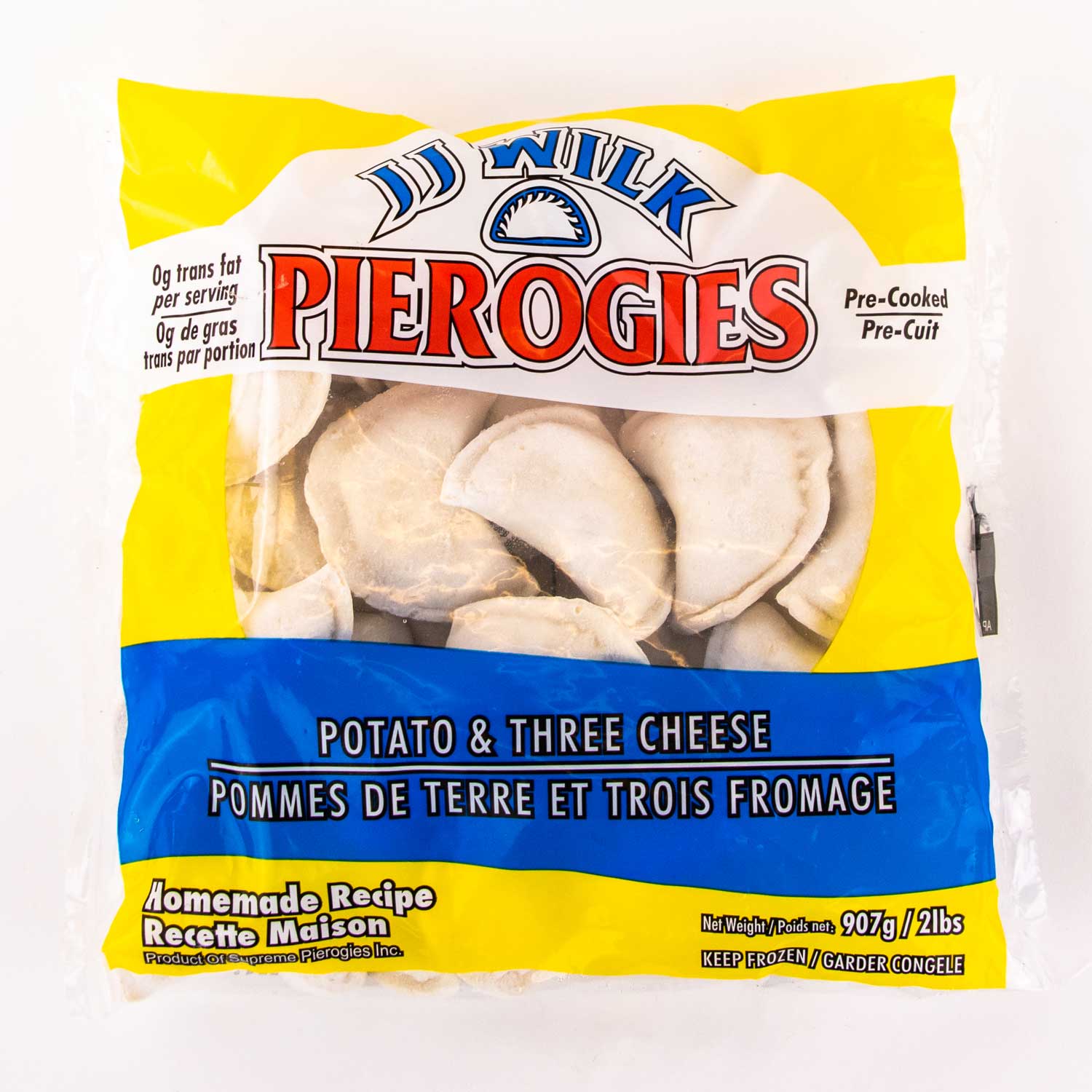 Frozen 3 Cheeses Pierogies 907 g