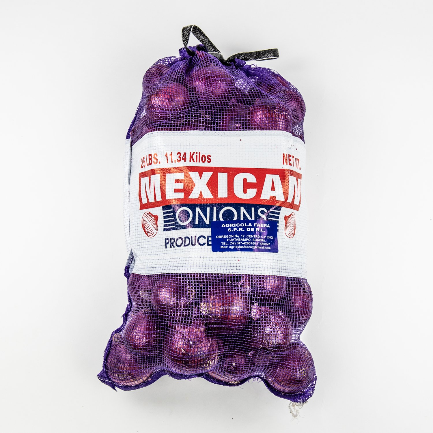 Red Onions 25 lb