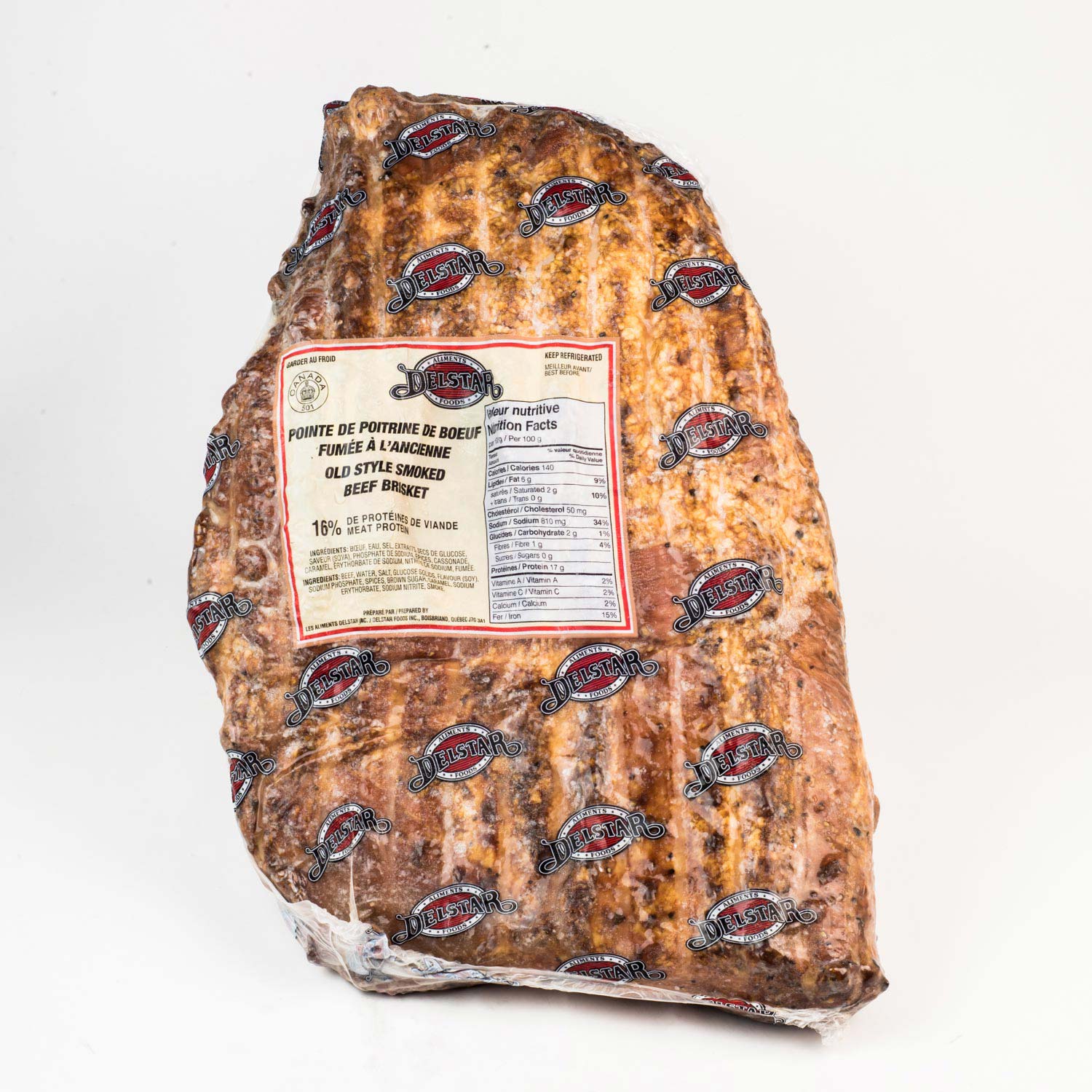 Whole Old Style Smoked Chicken Brisket 4.5 kg