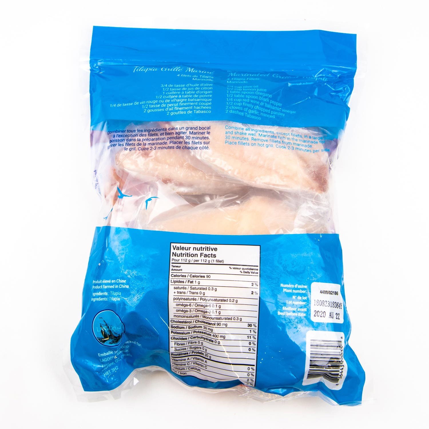 Frozen Tilapia Fillet 2 lb