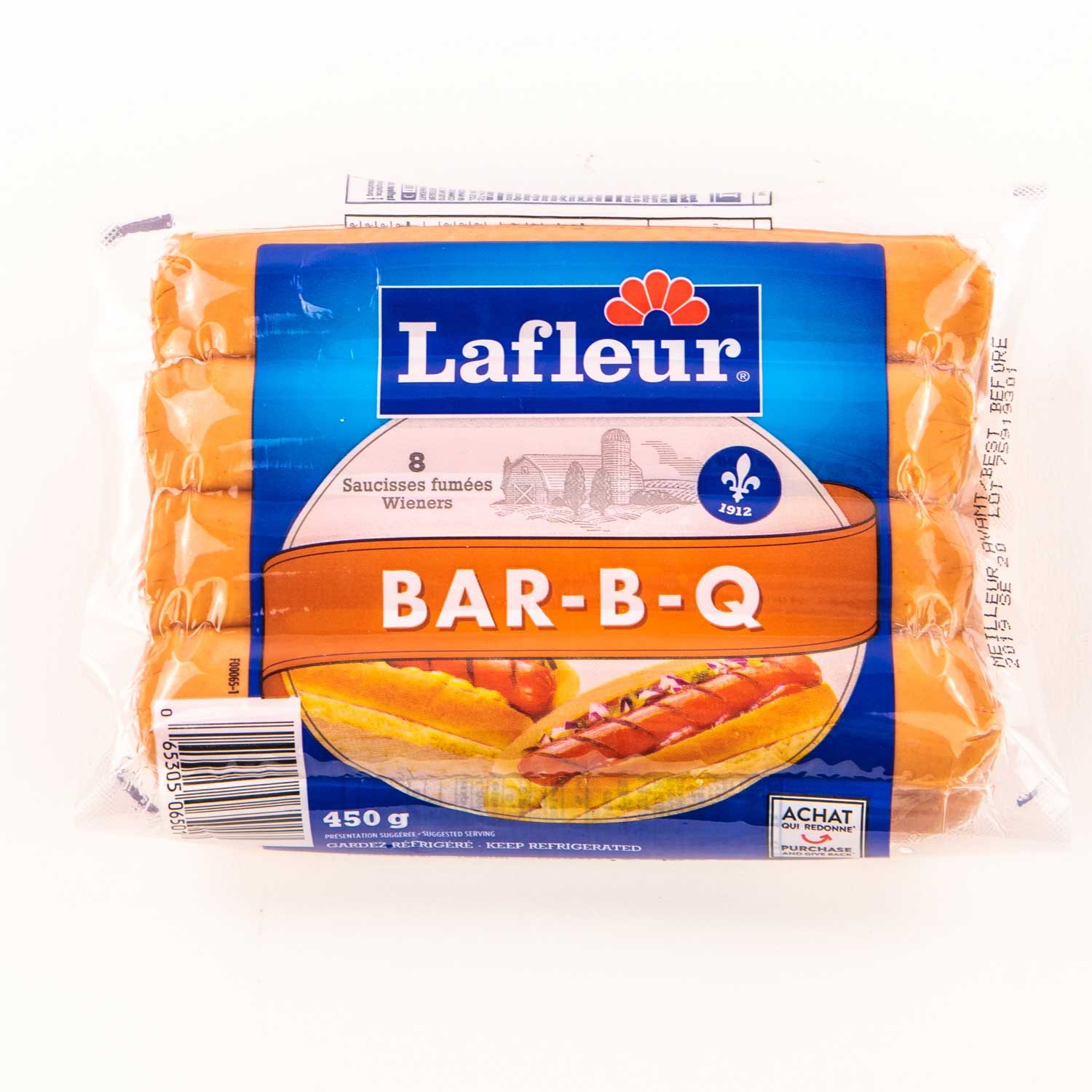 BBQ Wieners Sausages x8