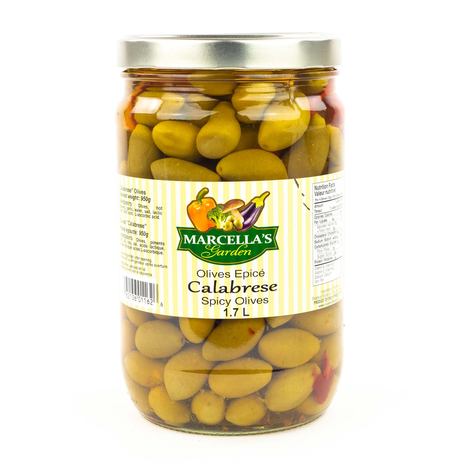 Calabrese Olives 1.7 L