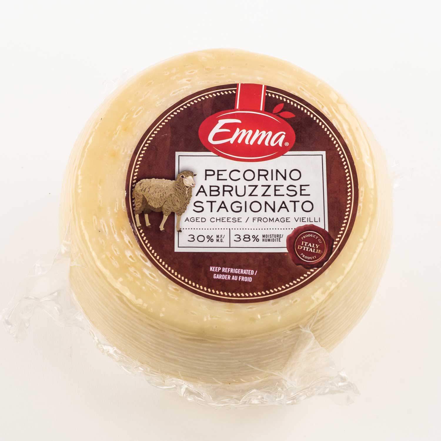 Abruzzese Pecorino Goat Cheese Wheel 1.5 kg