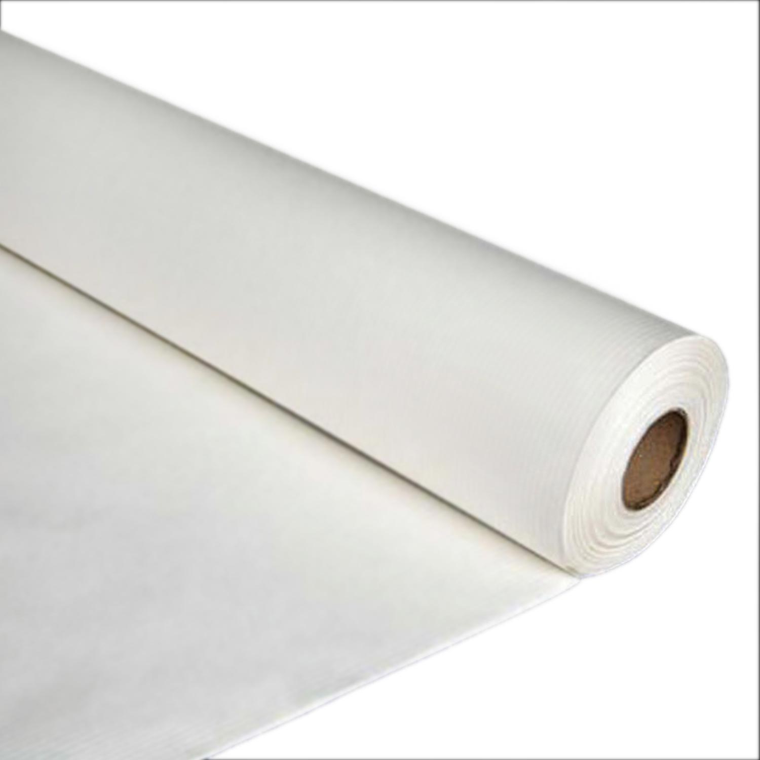 White Banquet Paper Tablecloth 40
