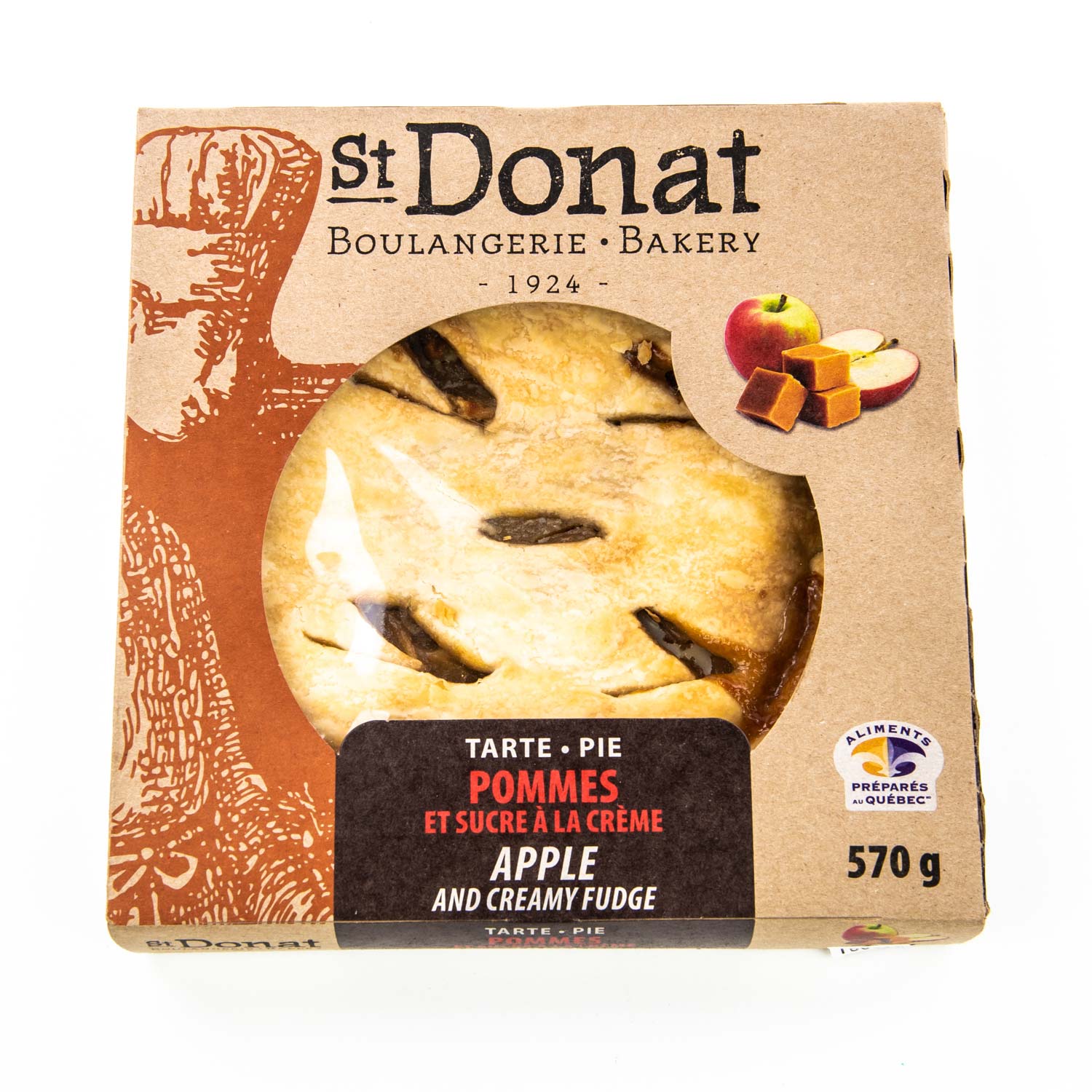 Apple and Creamy Fudge Pie 590 g