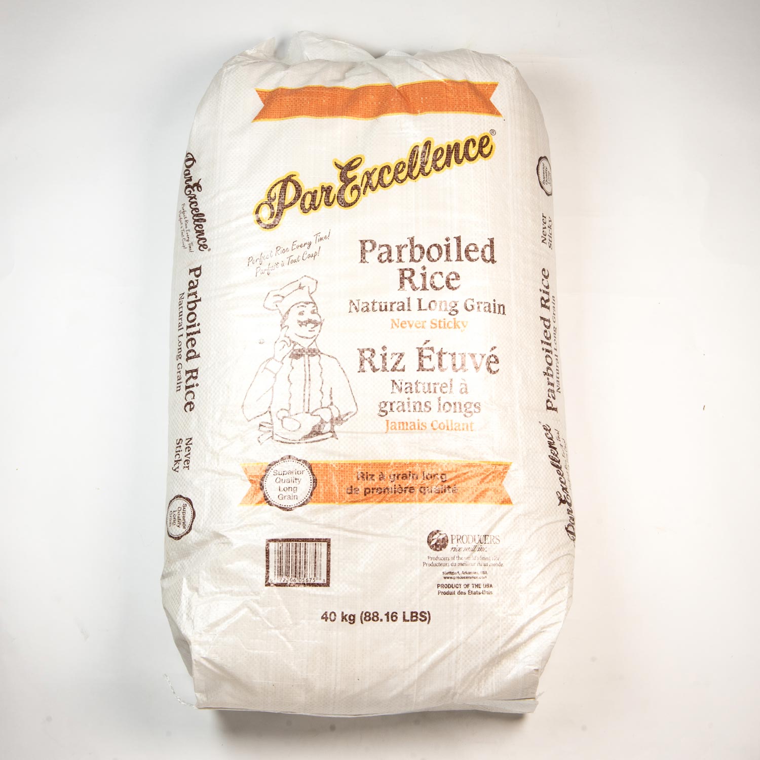 Parboiled Rice Natural Long Grain 40 kg-secondary-image