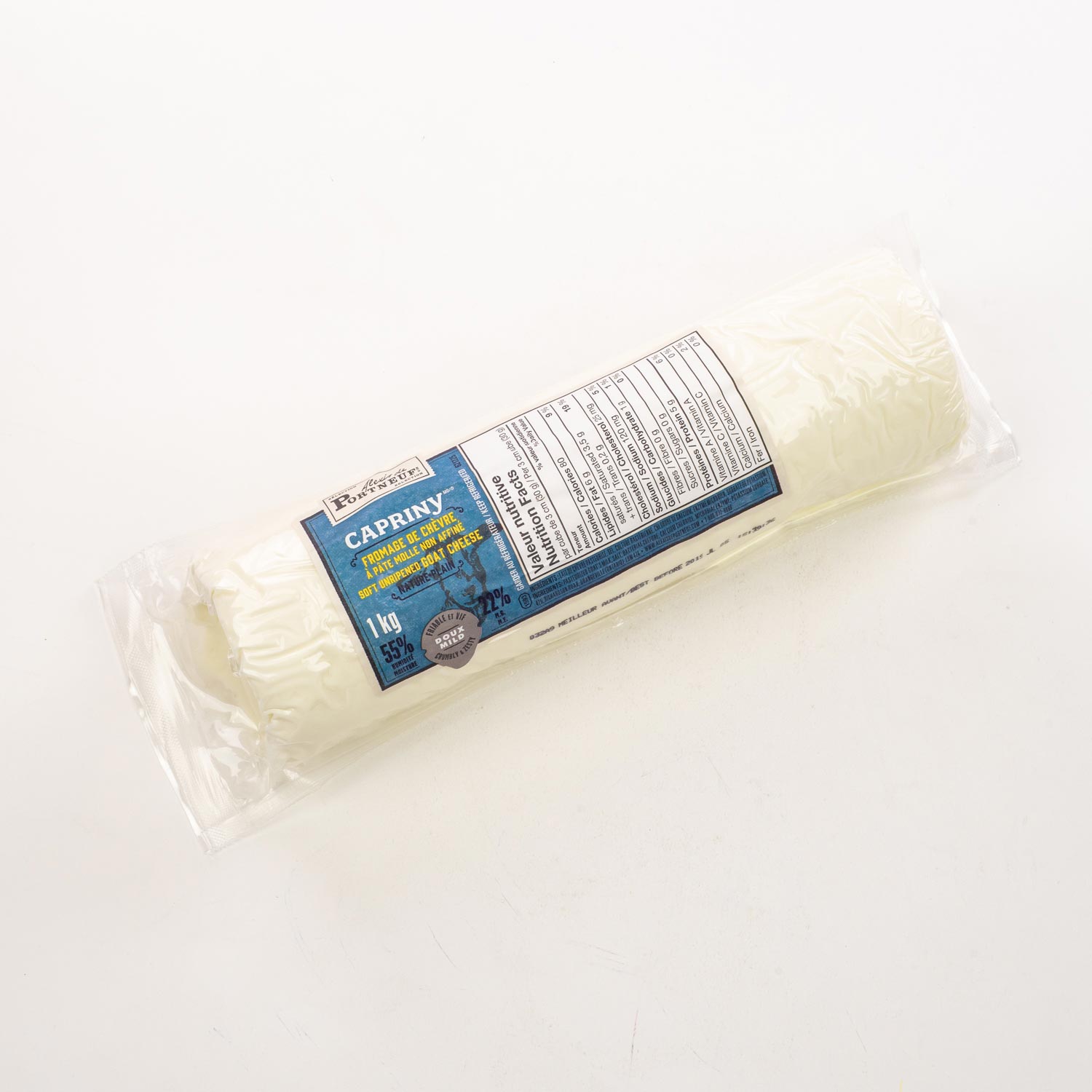 Capriny Goat Cheese Log 1 kg