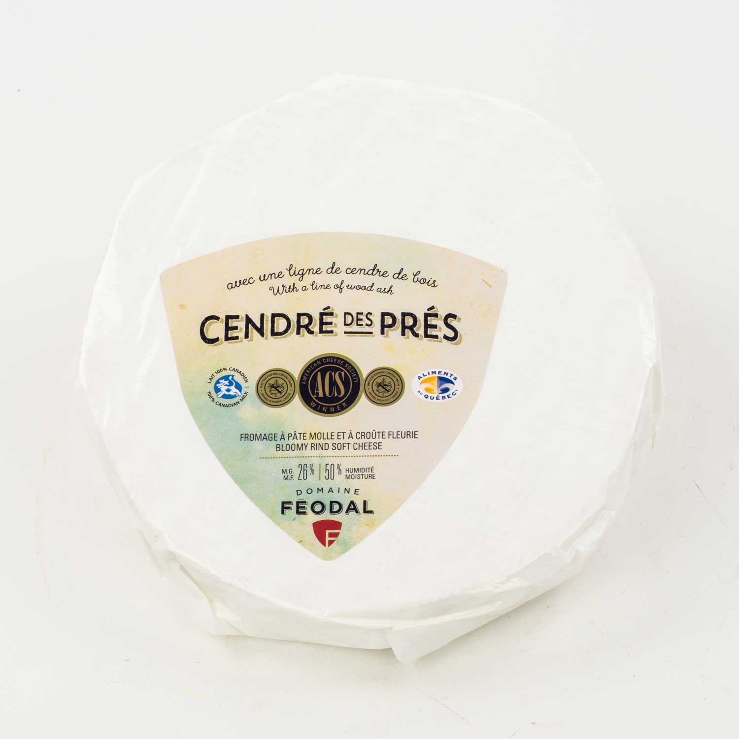 Cendré des Près Cheese Wheel 1.4 kg