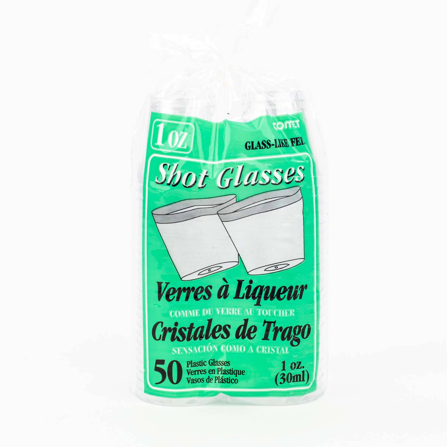 Plastic Shooter Glass 1 oz x50